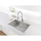 Ruvati 33"x22" Drop-in Topmount 16 Gauge Zero Radius SS Kitchen Sink Sgl Bowl RVH8000 - alternate 5